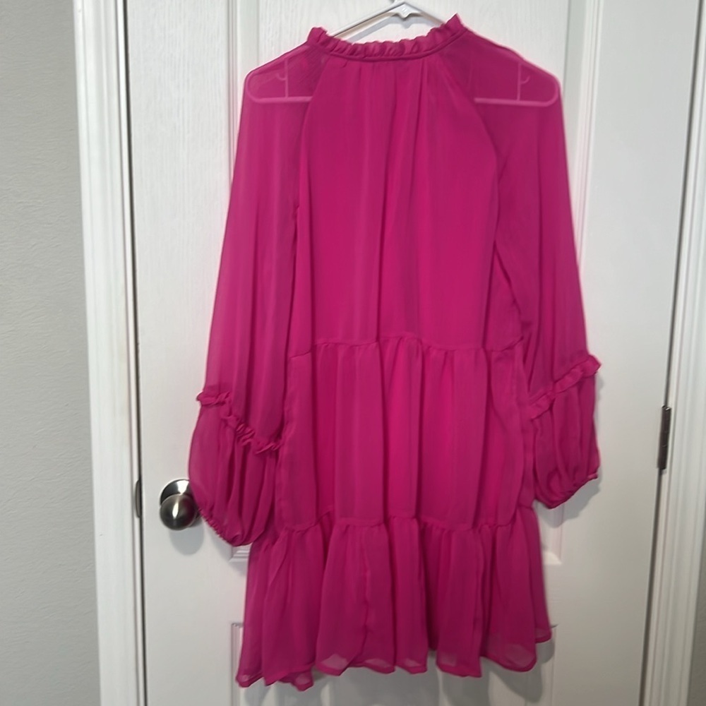 Vince Camuto Pink Tiered Ruffled Sundress. Small NWT - Picture 9 of 11